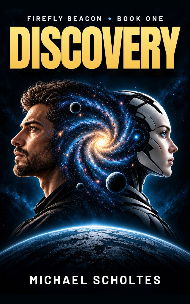 cover of Discovery, book 1 of the Firefly Beacon duology.